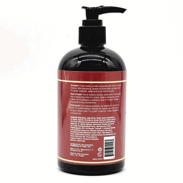 Difeel Castor Pro-Growth Shampoo 354ml / 12oz
