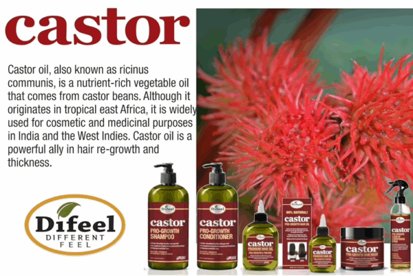 Difeel Castor Pro-Growth Conditioner 354ml / 12oz