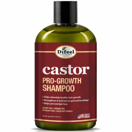 Difeel Castor Pro-Growth Shampoo 354ml / 12oz