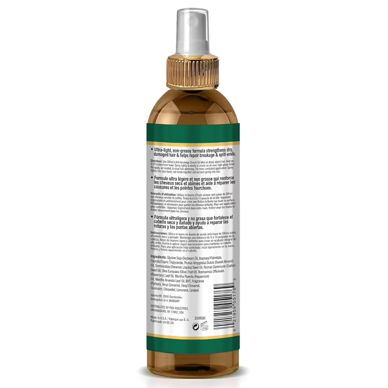 Difeel Anti-Breakage Serum Oil Mist Rosemary Mint 237ml / 8 oz