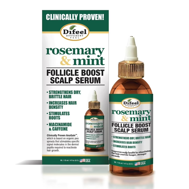 Difeel Follicle Boost Scalp Serum Rosemary Mint 237ml / 8 oz Difeel Follicle Boost Scalp Serum Rosemary Mint 237ml / 8 oz