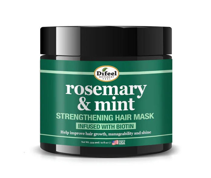 Difeel Rosemary & Mint Hair Mask 12oz