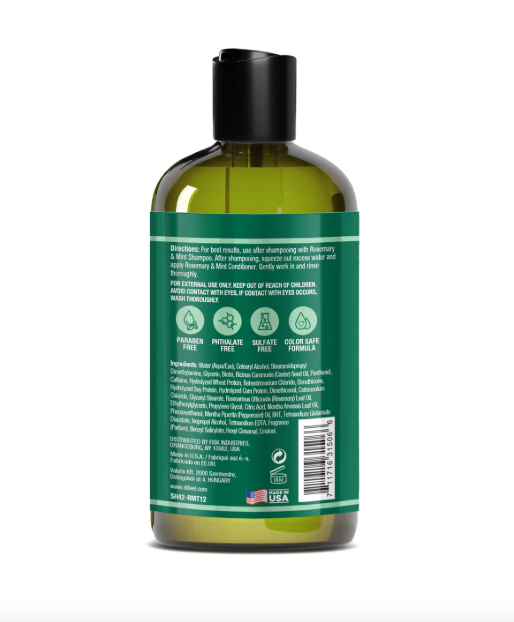 Difeel Rosemary & Mint Strengthening Conditioner 12oz