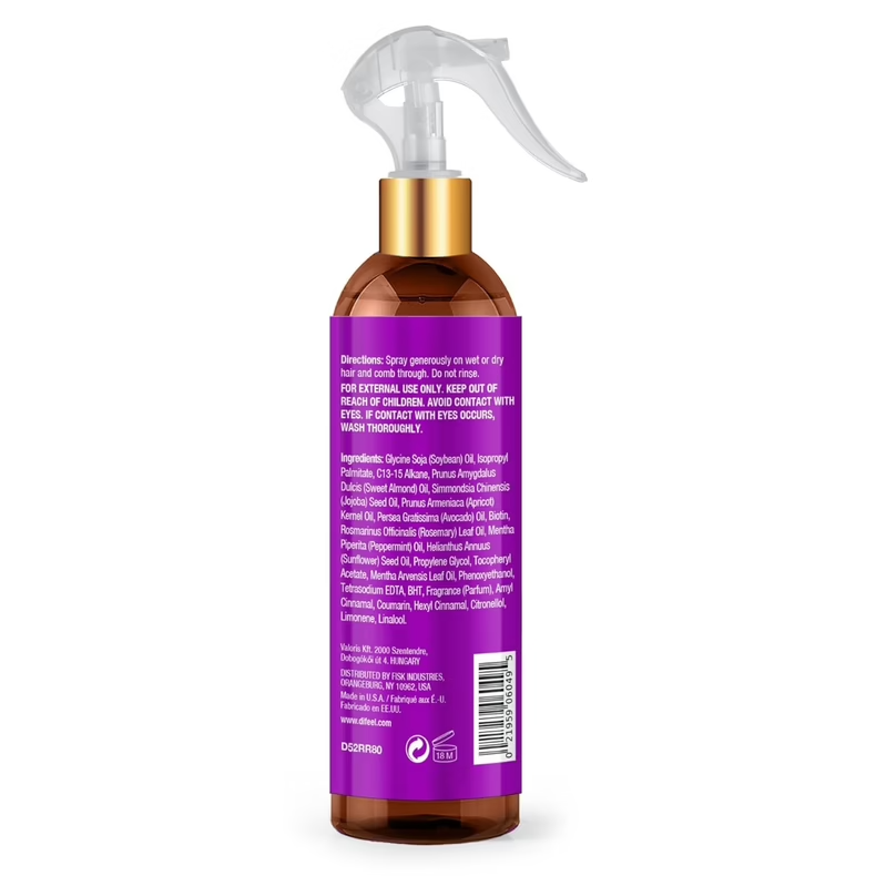 Difeel Root, Repair & Growth Conditioning Leave-in Spray 237ml / 8oz