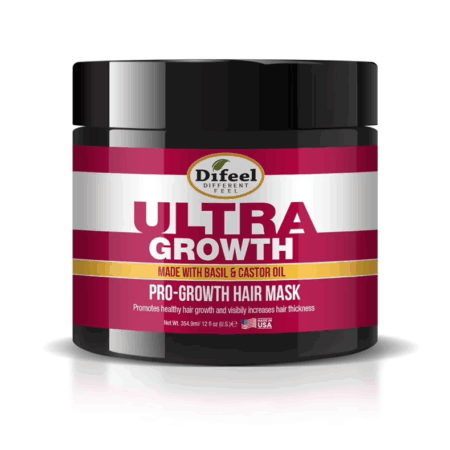 Difeel Ultra Growth Basil & Castor Hair Mask 354ml / 12 oz