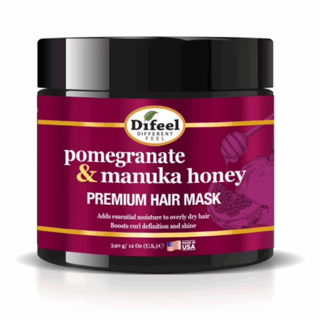 Difeel Pomegranate Manuka Honey Hair Mask 12oz