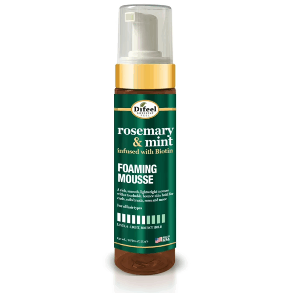 Difeel Rosemary Mint Foaming Mousse 8oz