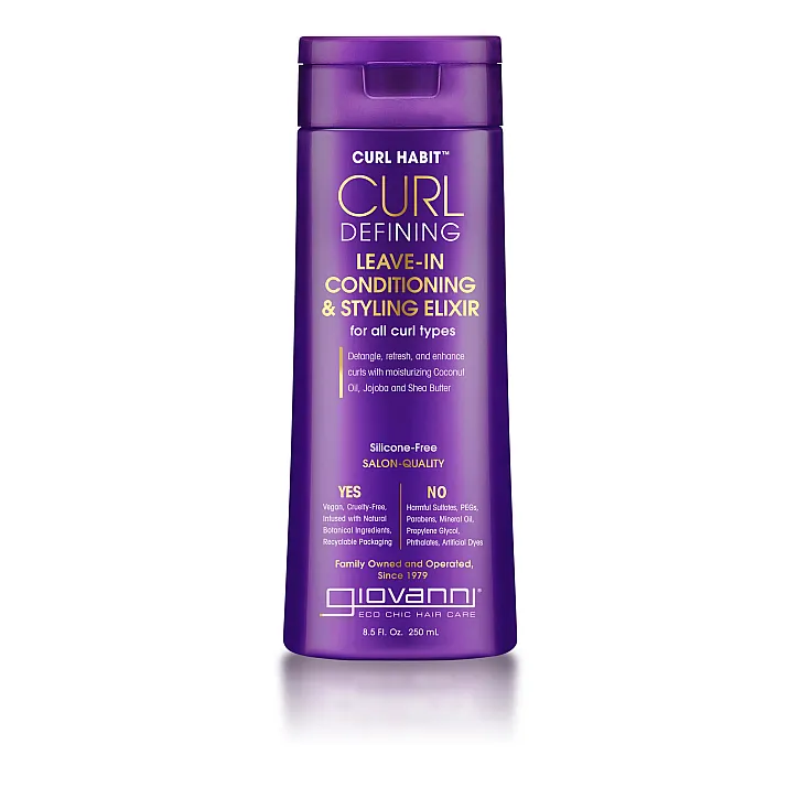 Giovanni Curl Habit Curl Defining Leave-In Conditioning & Styling Elixir 250ml