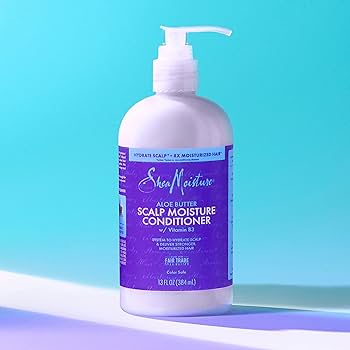 Shea Moisture Aloë Butter Scalp Moisture Shampoo & Conditioner 13oz