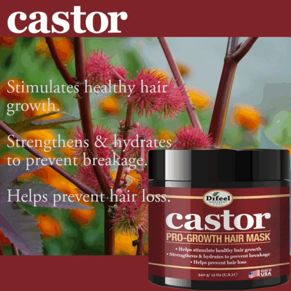 Difeel Castor Pro-Growth Mask 340ml / 12oz