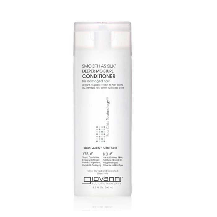 Giovanni Smooth As Silk Deeper Moisture Conditioner 250ml Giovanni Smooth As Silk Deeper Moisture Conditioner 250ml