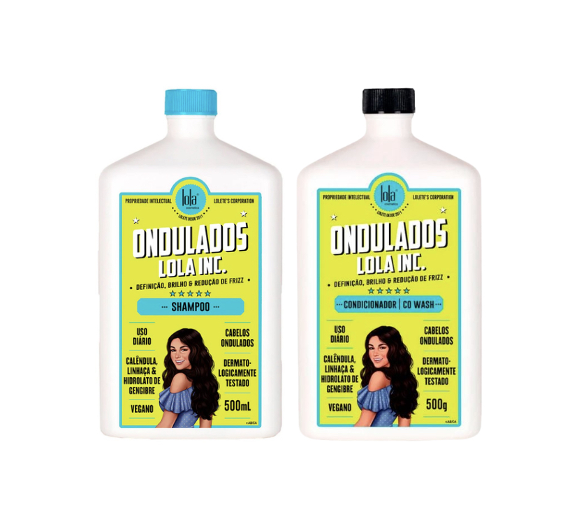 Lola Cosmetics Ondulados Shampoo & Conditioner Set of 2 – 500ml Lola Cosmetics Ondulados Shampoo & Conditioner Set of 2 – 500ml