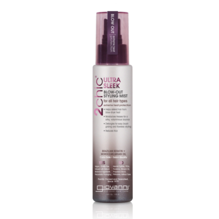 Giovanni 2Chic Brazilian Keratin & Moroccan Argan Oil Ultra-Sleek Blow-Out Styling Mist 118ml