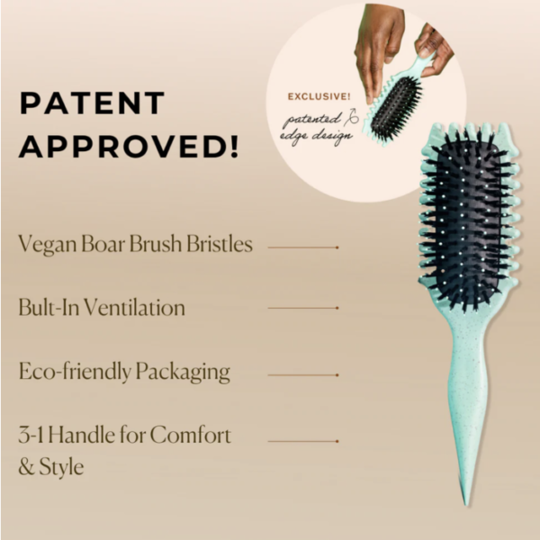 Bounce Curl Define EdgeLift Brush - Turquoise Bounce Curl Define EdgeLift Brush - Turquoise