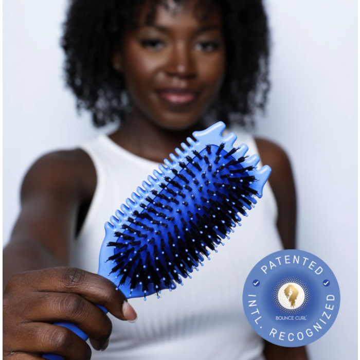 Bounce Curl Volume EdgeLift Brush - Blue/Blauw