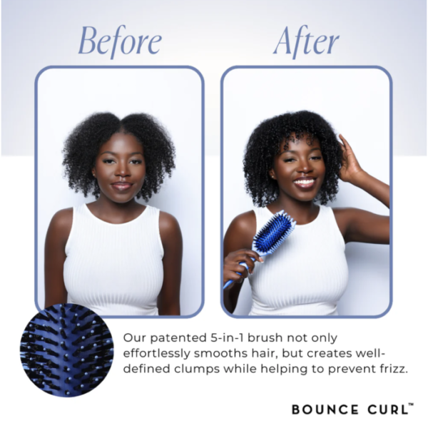 Bounce Curl Volume EdgeLift Brush - Blue/Blauw Bounce Curl Volume EdgeLift Brush - Blue/Blauw