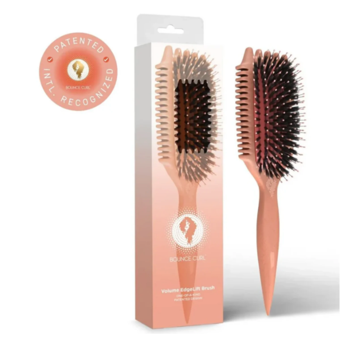 Bounce Curl Volume EdgeLift Brush - Peach/Perzik