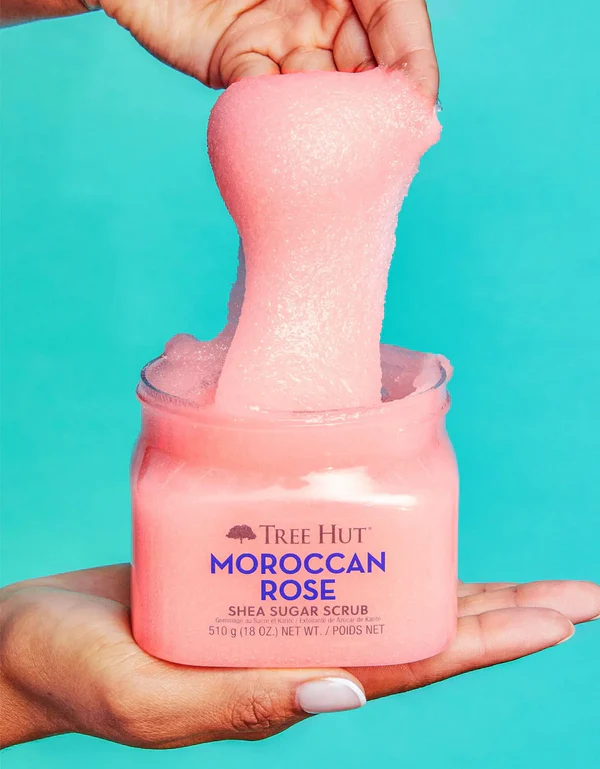 Tree Hut Sugar Scrub Shea Moroccan Rose 510g Tree Hut Sugar Scrub Shea Moroccan Rose 510g