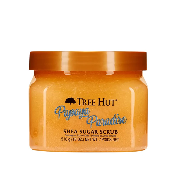 Tree Hut Sugar Scrub Shea Papaya Paradise 510g Tree Hut Sugar Scrub Shea Papaya Paradise 510g