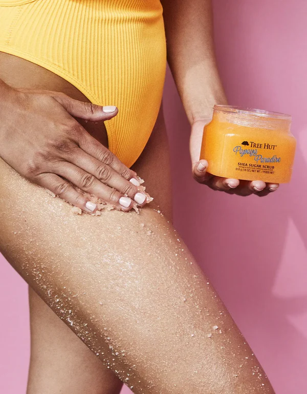 Tree Hut Sugar Scrub Shea Papaya Paradise 510g Tree Hut Sugar Scrub Shea Papaya Paradise 510g