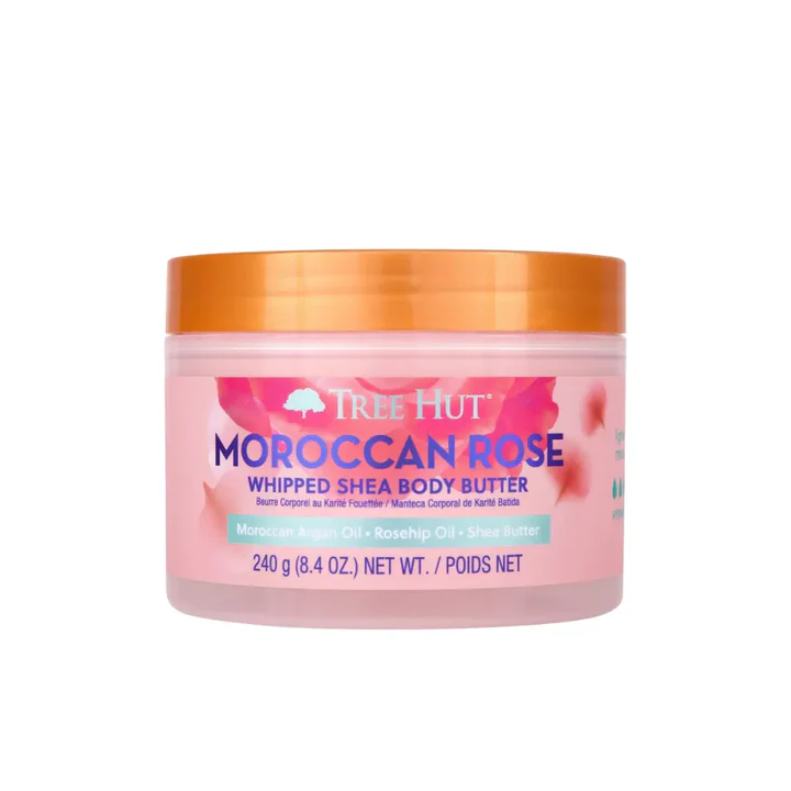 Tree Hut Whipped Body Butter Moroccan Rose 240g Tree Hut Whipped Body Butter Moroccan Rose 240g