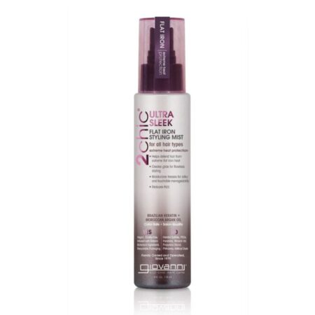 Giovanni 2Chic Brazilian Keratin & Moroccan Argan Oil Ultra-Sleek Flat Iron Styling Mist 118ml