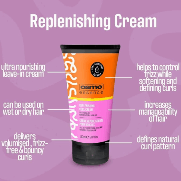 OSMO Essence Replenishing Curl Cream 150ml OSMO Essence Replenishing Curl Cream 150ml