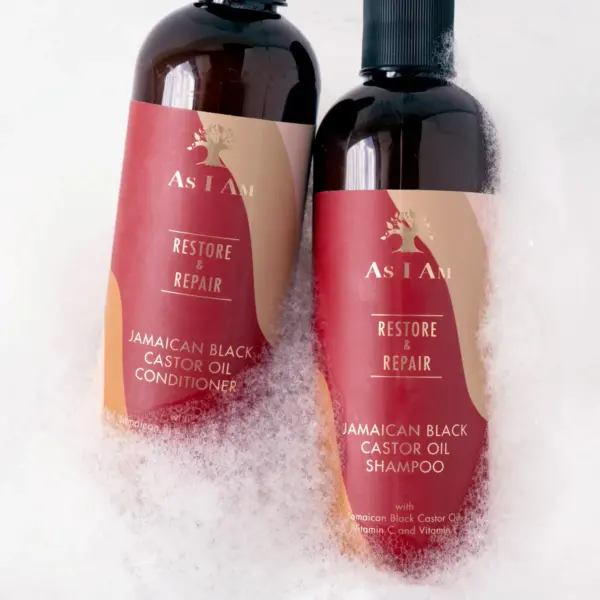 As I Am Jamaican Black Castor Oil Duo-Pack – Hydraterende Shampoo & Conditioner