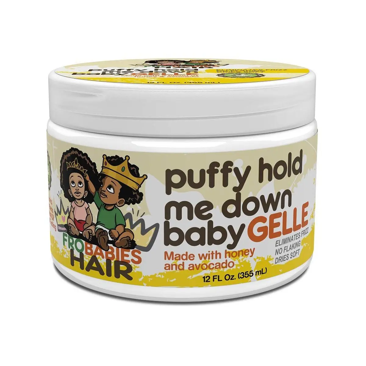 FroBabies Hair Puffy Hold Me Down Baby Gelle 355ml FroBabies Hair Puffy Hold Me Down Baby Gelle 355ml