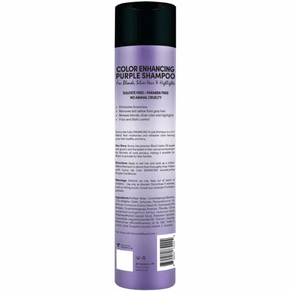 Sunny Isle Color Enhancing Purple Shampoo 298ml