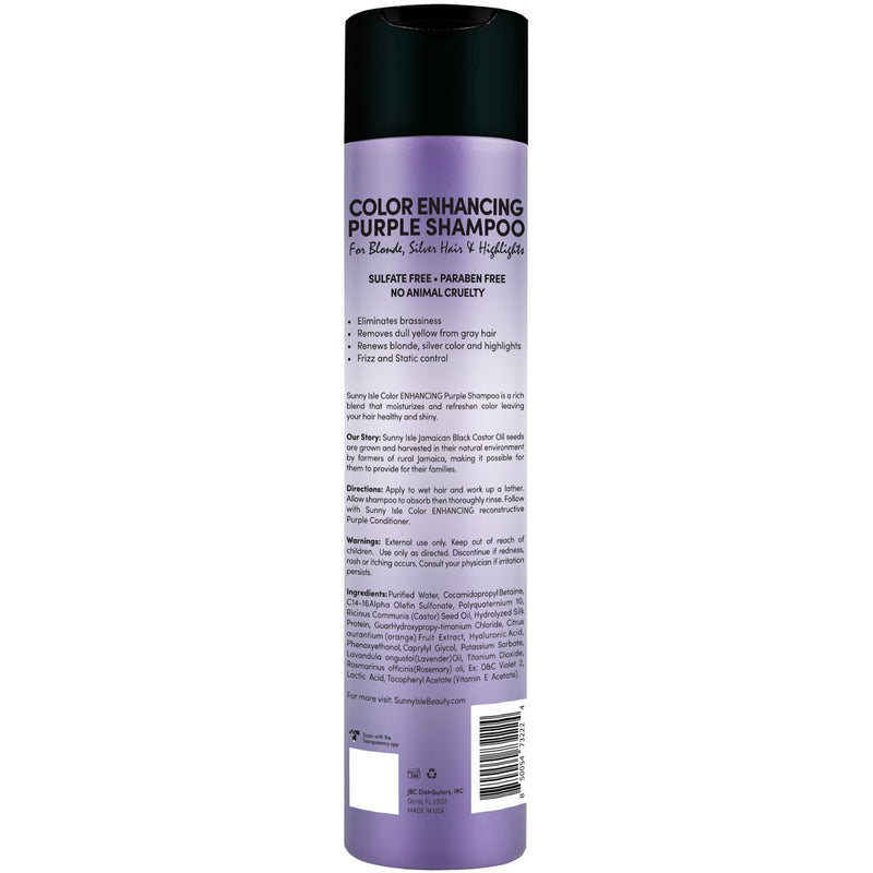 Sunny Isle Color Enhancing Purple Shampoo 298ml
