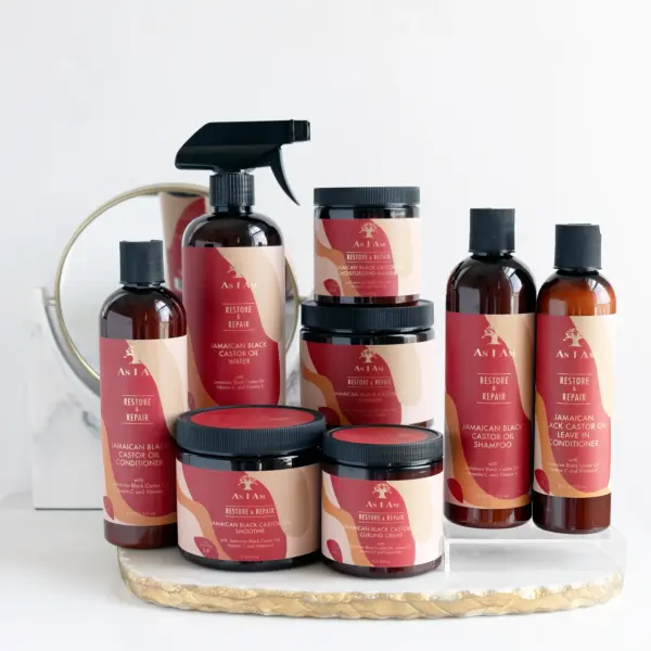 As I Am Jamaican Black Castor Oil Complete Set of 7