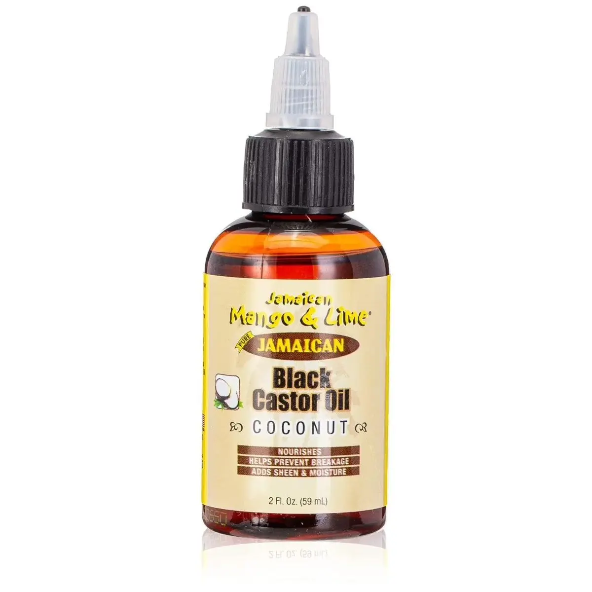Jamaican Mango & Lime Black Castor Oil Coconut 59ml Jamaican Mango & Lime Black Castor Oil Coconut 59ml