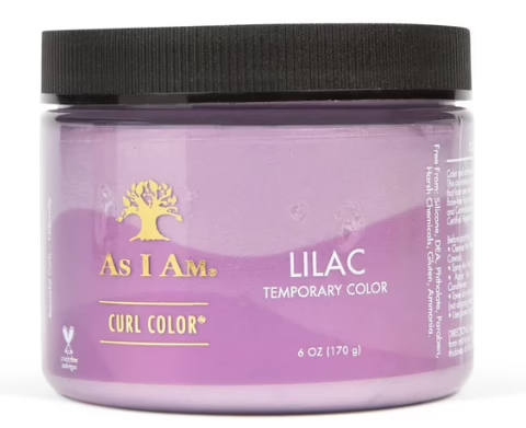 As I Am Curl Color Temporary Gel - Lilac 170g