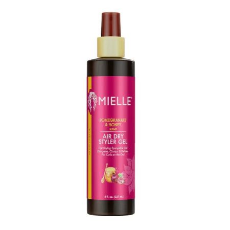 Mielle Pomegranate & Honey Air Dry Styling Lotion and Air Dry Styler Gel 237ml – Duo Set
