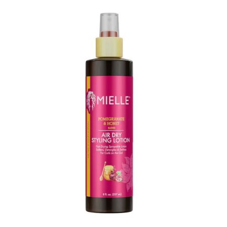Mielle Pomegranate & Honey Air Dry Styling Lotion and Air Dry Styler Gel 237ml – Duo Set