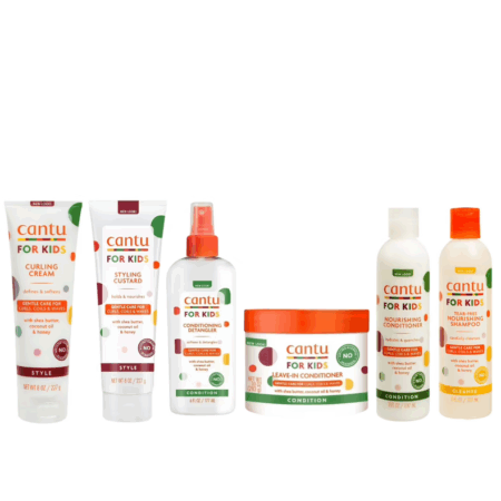 Cantu Care For Kids Complete Hair Care Set of 6