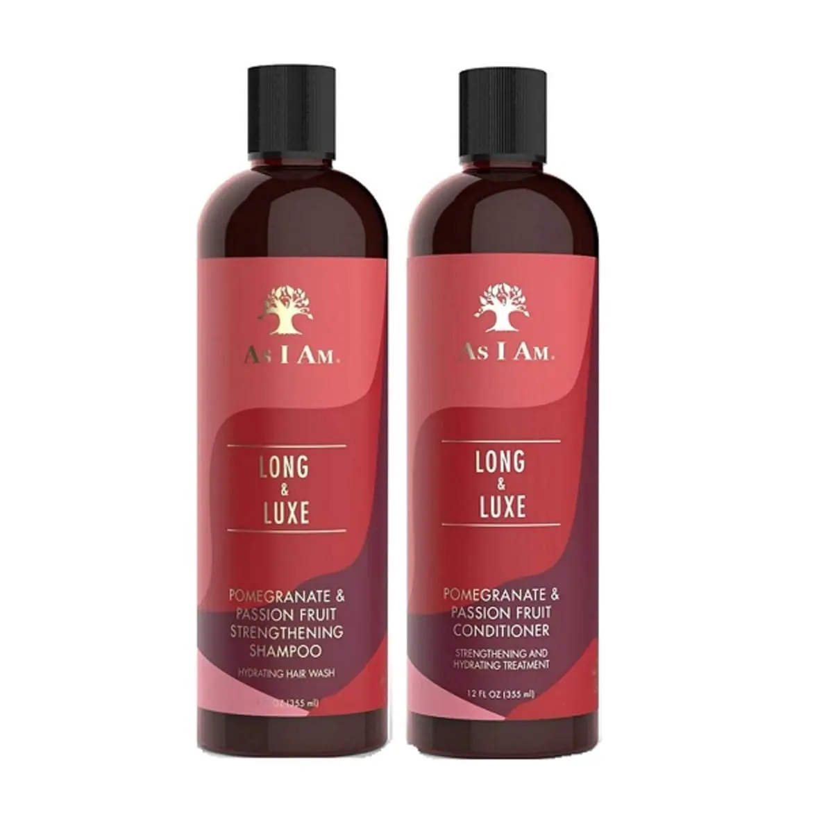 As I Am Long & Luxe Strengthening Shampoo & Conditioner Set van 2