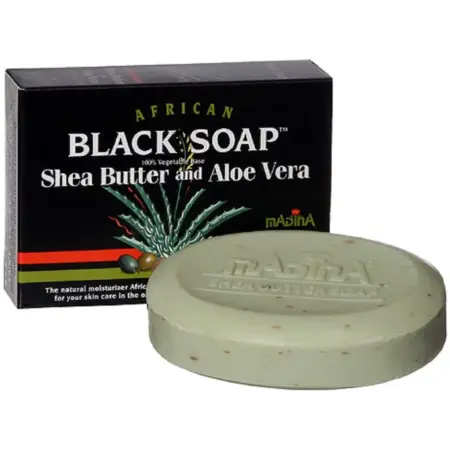 African Formula Black Soap Shea Butter and Aloë Vera 100 Gr