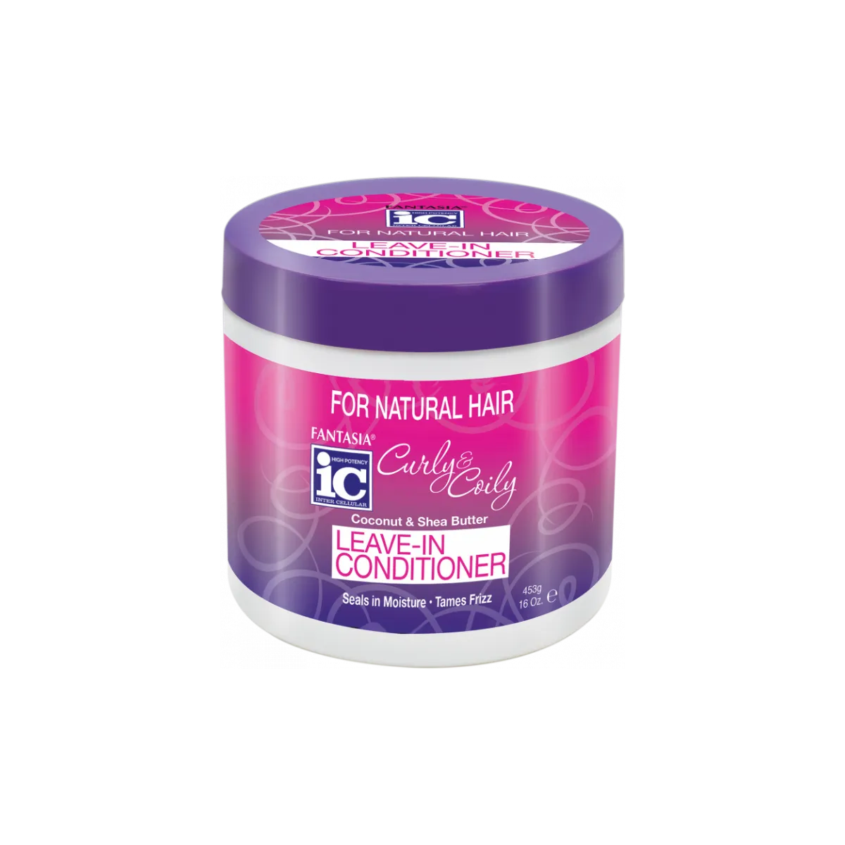 Fantasia IC Curly & Coily Leave-In Conditioner 453gr Fantasia IC Curly & Coily Leave-In Conditioner 453gr