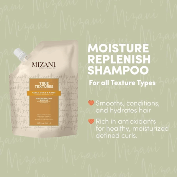 Mizani True Textures Moisturizer Replenish Shampoo 500ml