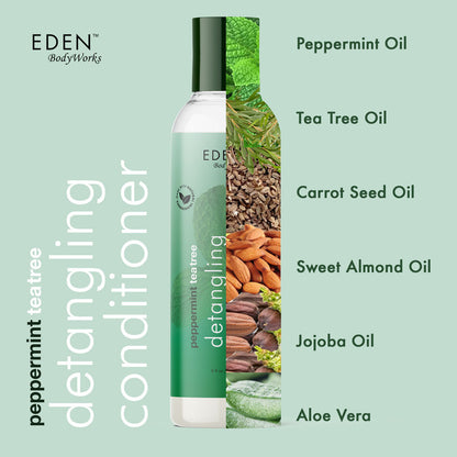 Eden BodyWorks Peppermint Tea Tree Detangling Conditioner 235ml Eden BodyWorks Peppermint Tea Tree Detangling Conditioner 235ml