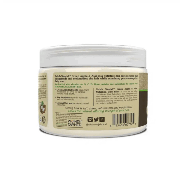 Taliah Waajid Apple & Aloe Nutrition Curl Definer 355ml Taliah Waajid Apple & Aloe Nutrition Curl Definer 355ml