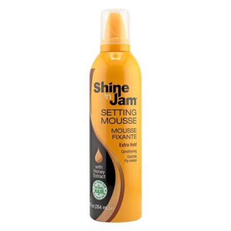 Ampro Shine 'n Jam Setting Mousse Extra Hold 354ml