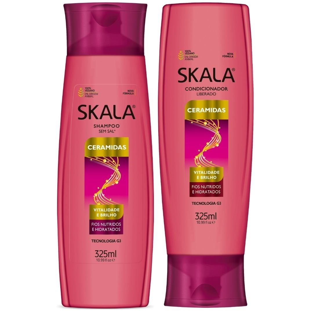 Skala Ceramidas Plus Shampoo + Conditioner 325ml Skala Ceramidas Plus Shampoo + Conditioner 325ml