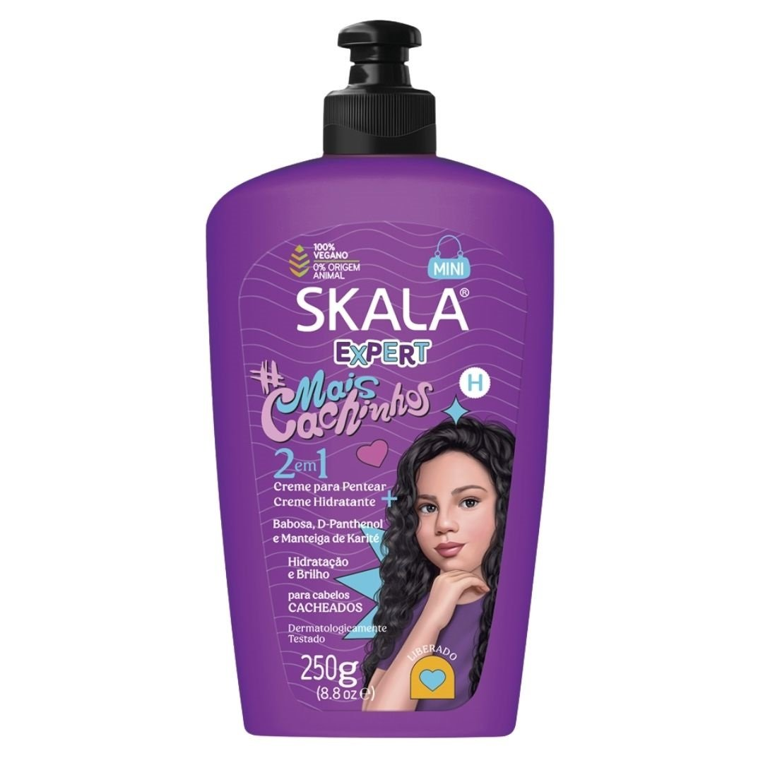Skala Mais Cachinhos 2-in-1 Creme para pentear 250g Skala Mais Cachinhos 2-in-1 Creme para pentear 250g