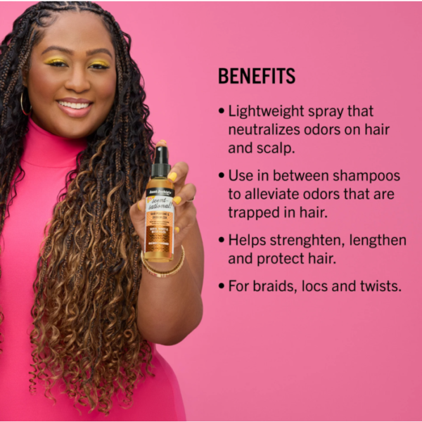 Aunt Jackie's Biotin + Honey Scent-Sational Hair Perfume & Deodorizer 118ml Aunt Jackie's Biotin + Honey Scent-Sational Hair Perfume & Deodorizer 118ml
