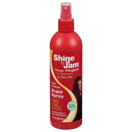 Ampro Shine 'n Jam Magic Fingers Daily Moisture Braid Spray 354ml