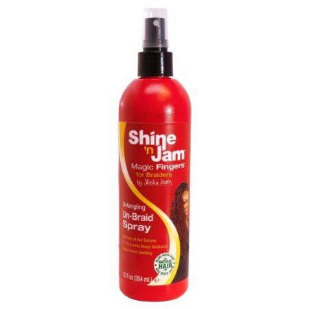 Ampro Shine 'n Jam Magic Fingers Detangling Un-Braid Spray 354ml
