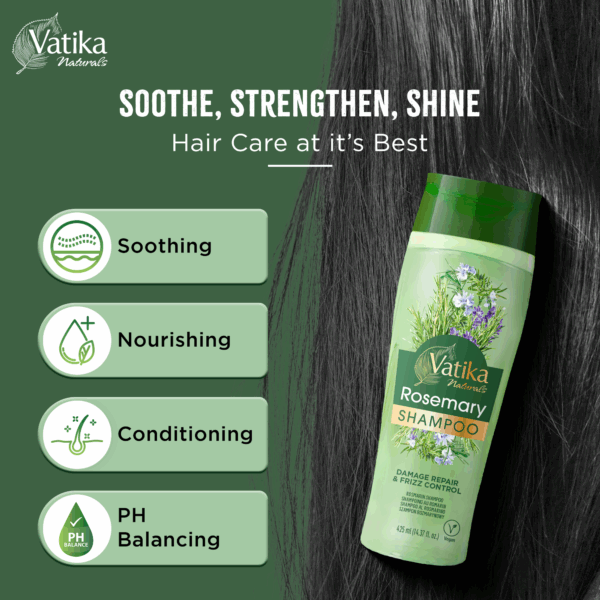 Dabur Vatika Rosemary Shampoo 425ml